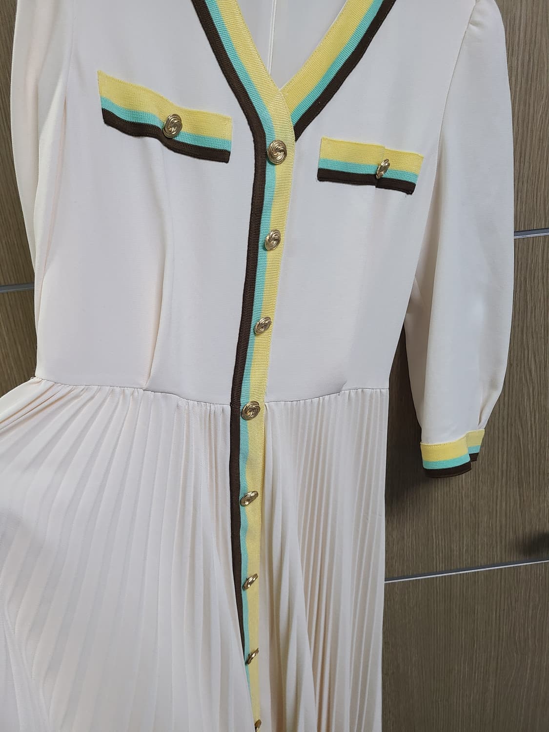 질스튜어트 뉴욕 플리츠 롱원피스 상품이미지3