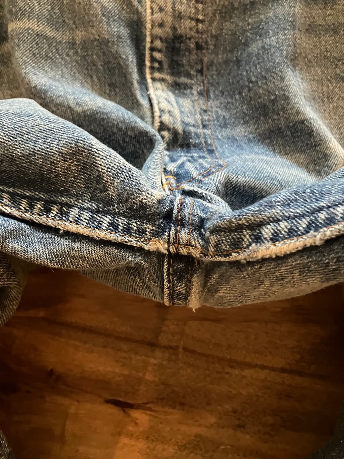 80s USA 빈티지 리바이스 505 데님 팬츠 상품이미지8