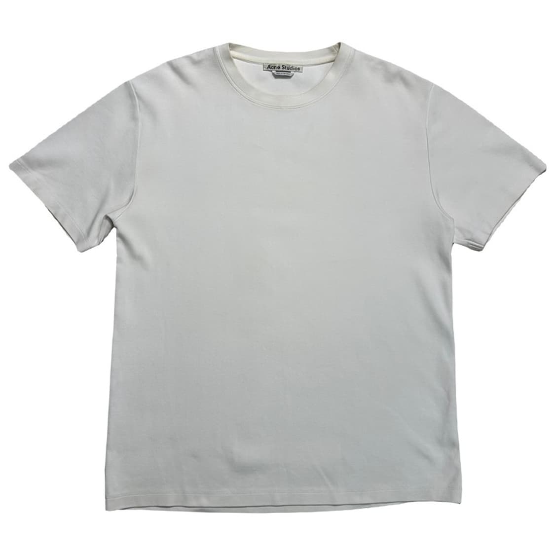 ACNE STUDIOS 화이트 반팔 L 상품이미지1