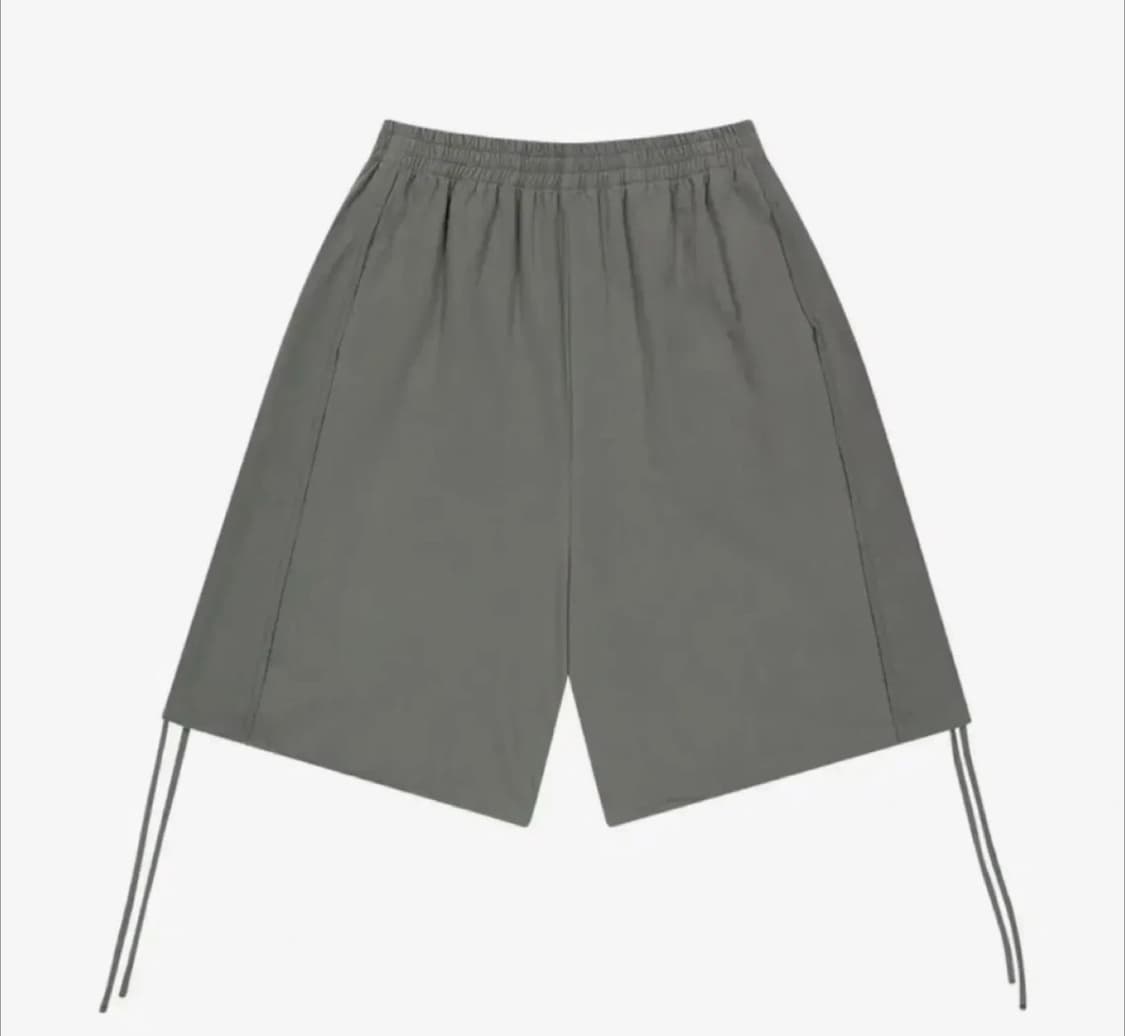 코이세이오 coyaeio 038 라인코튼 쇼츠 그레이 상품이미지1