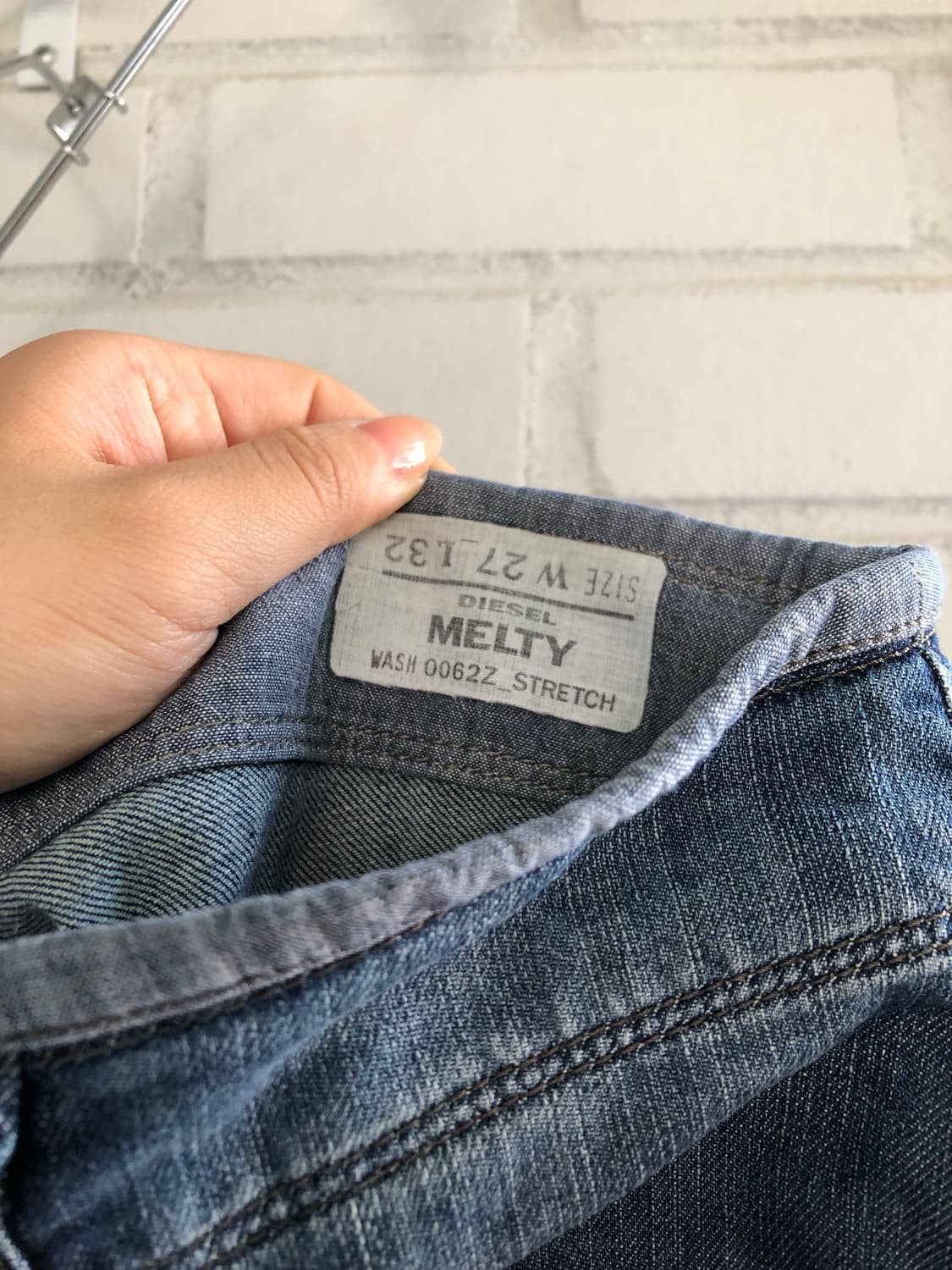 디젤 melty 부츠컷 데님 팬츠 상품이미지3