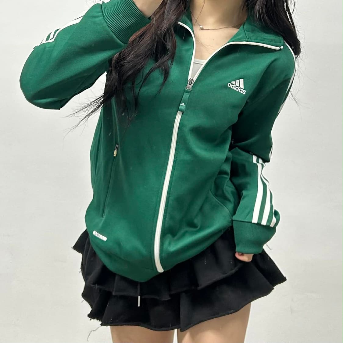 아디다스 초록 마샬아츠 트랙탑 희귀져지(105) 상품이미지2