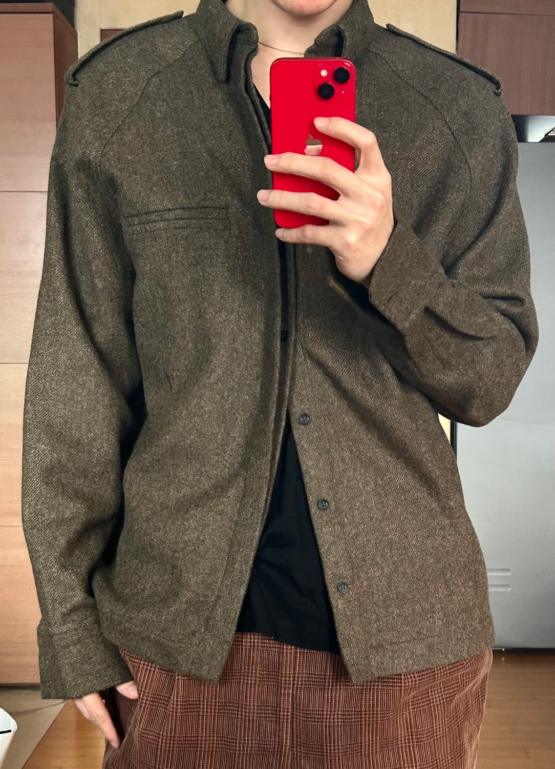 페라가모 울 셔츠 상품이미지3