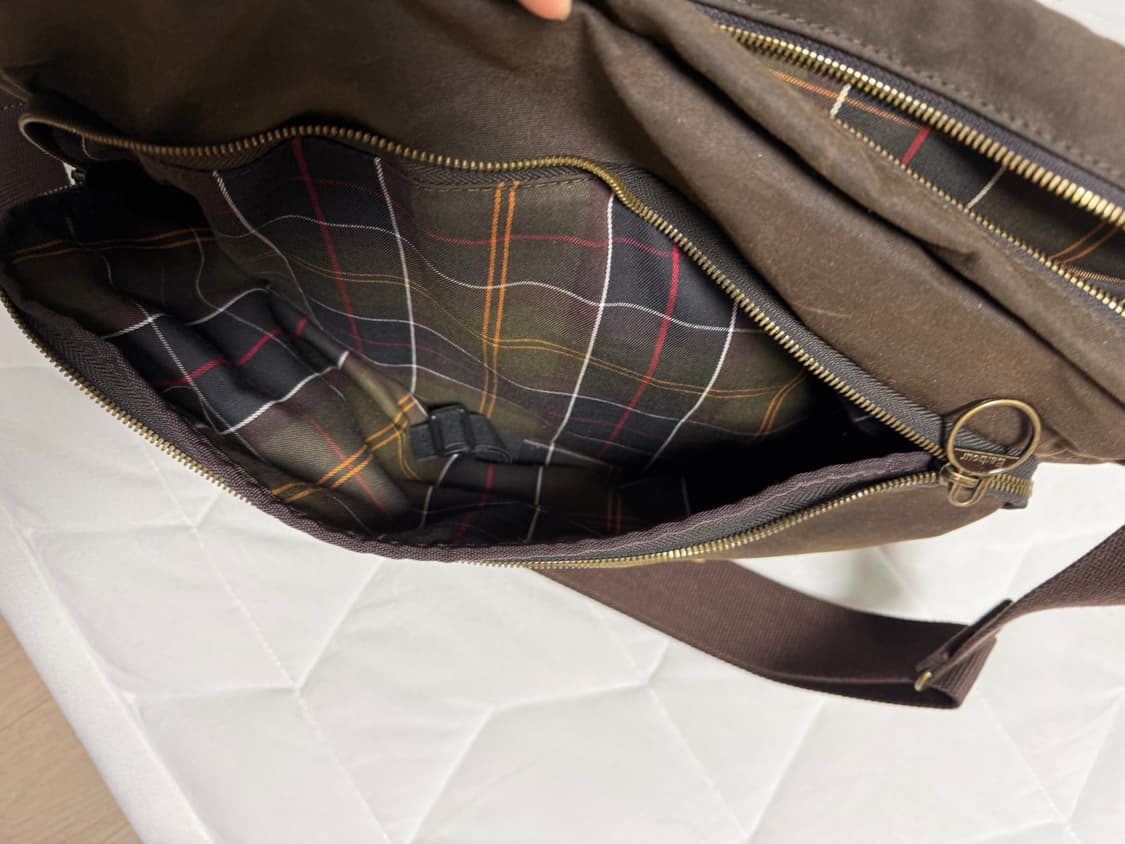 브롬톤 바버 시티백 올리브 상품이미지4