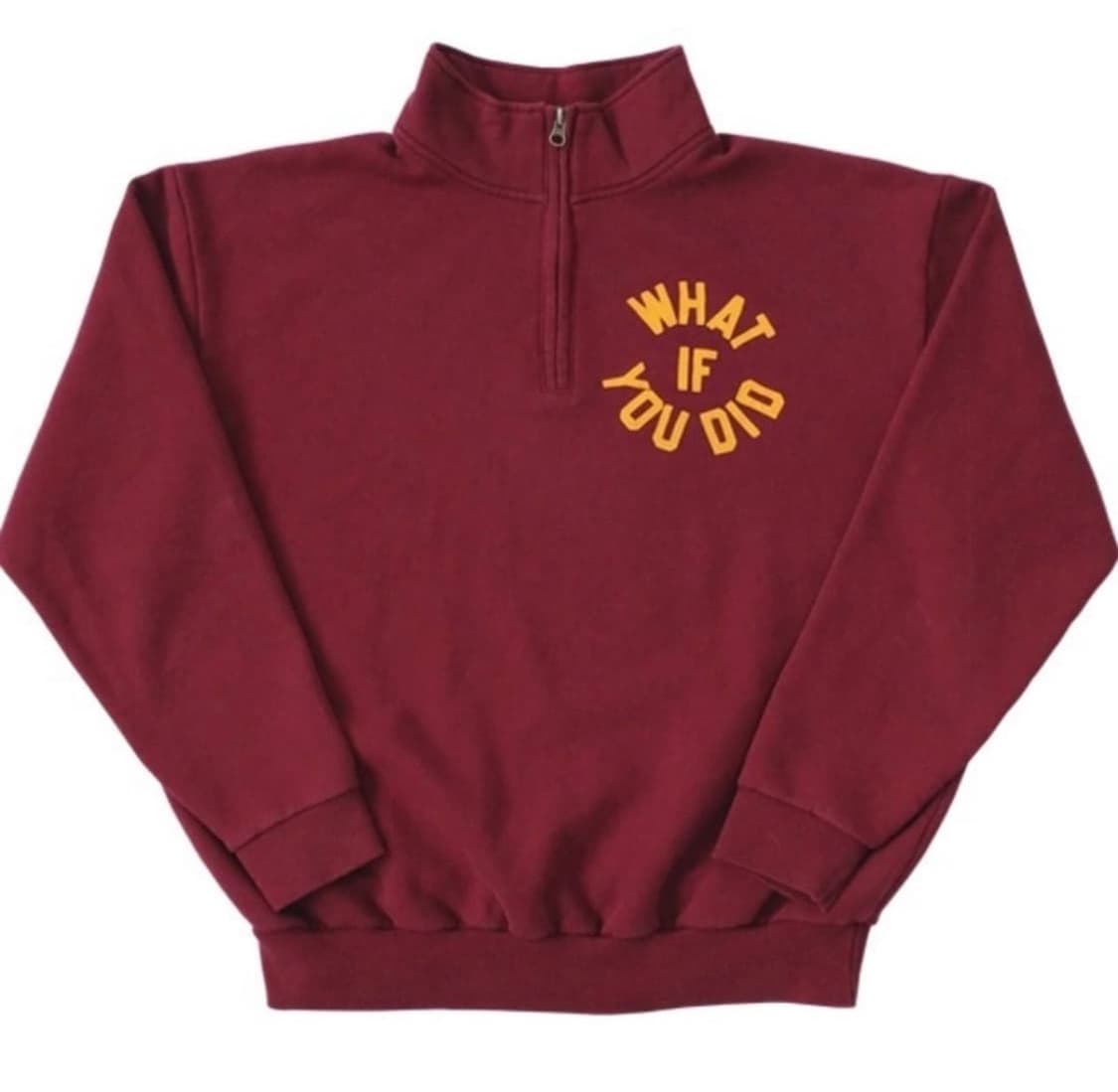 컬렉트 피시스 반집업 버건디 L 상품이미지1