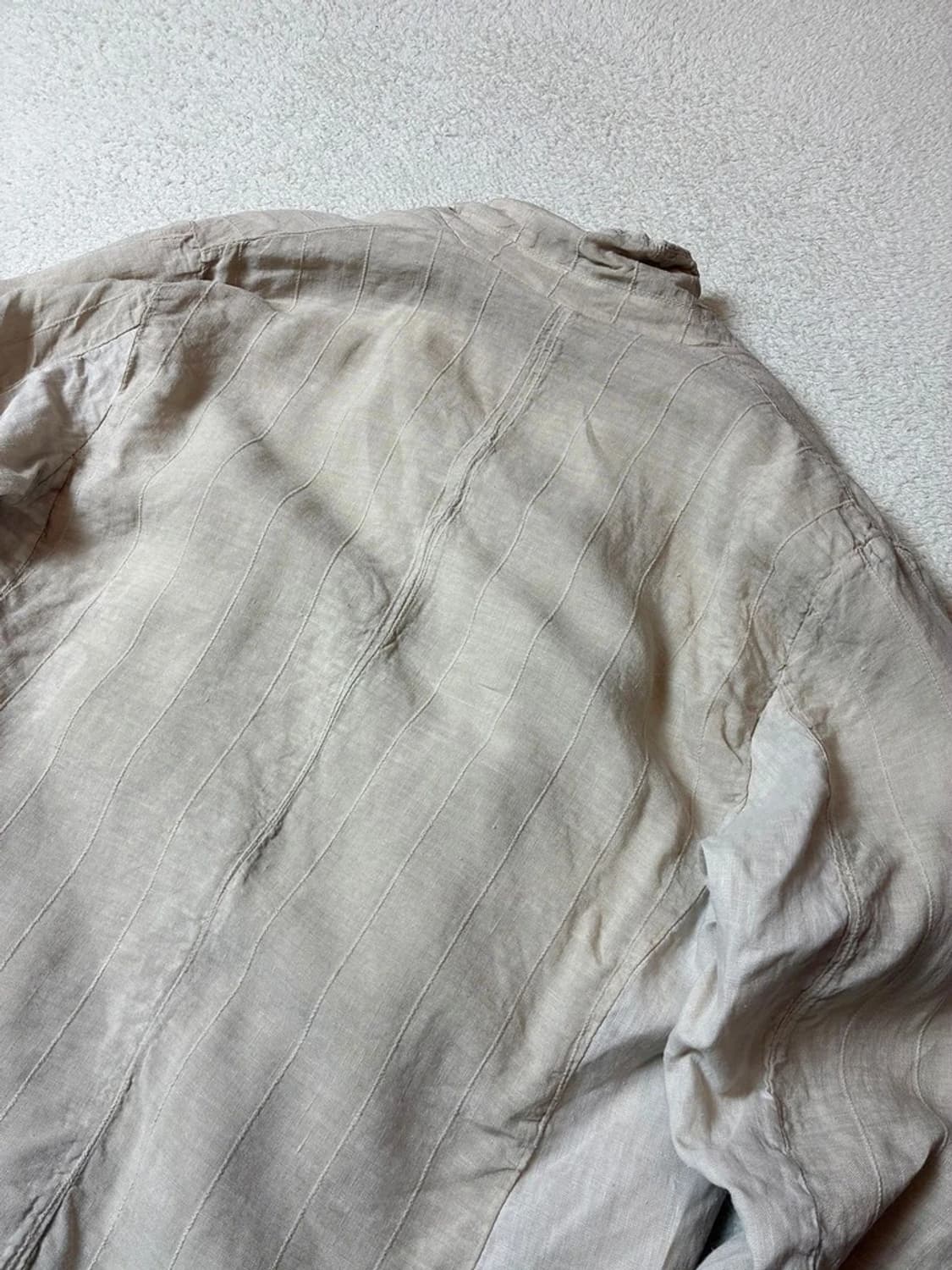 트랜짓 Transit 린넨 파이핑 블레이저 PN7768 상품이미지7