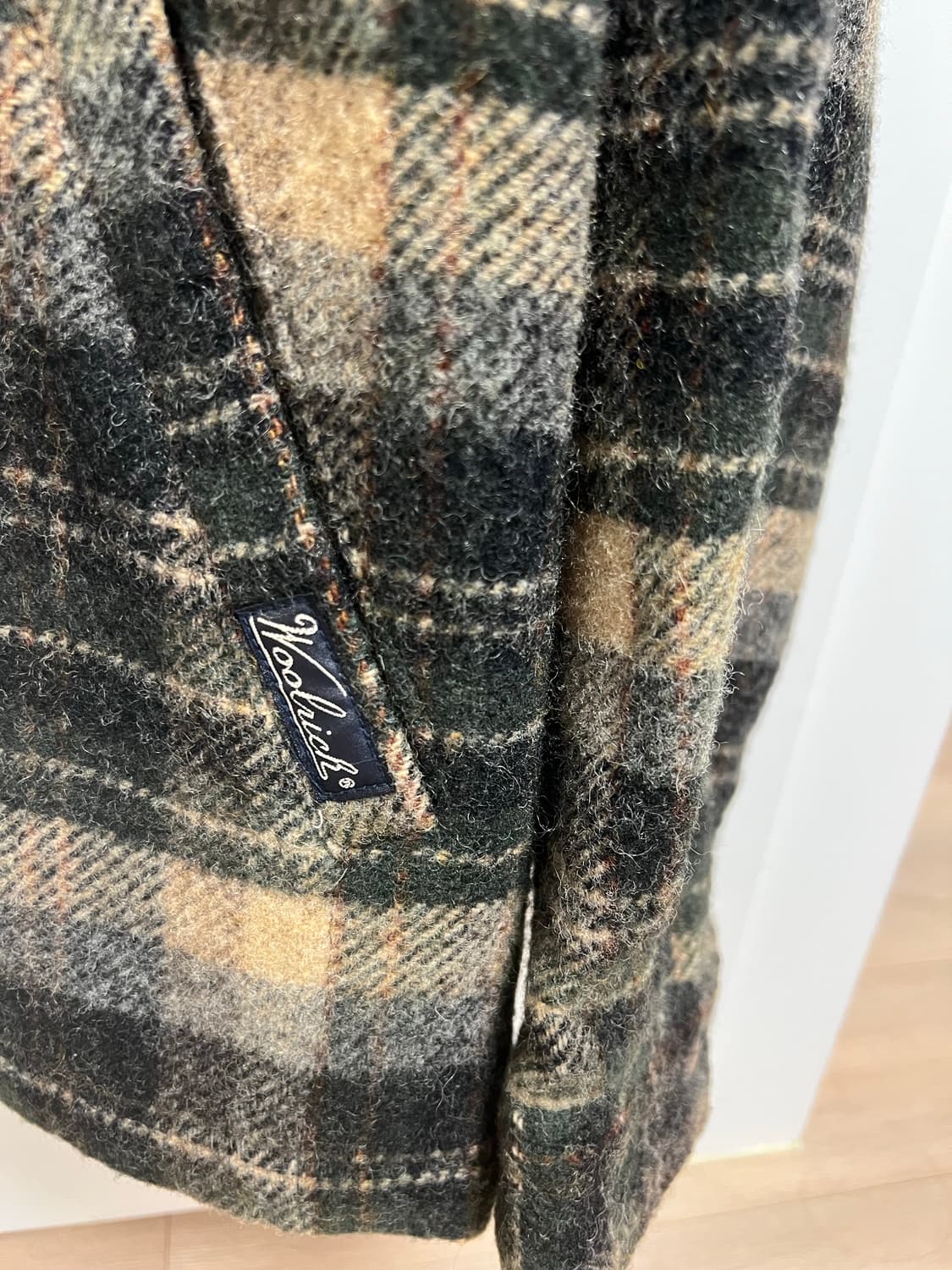 Woolrich 울리치 빈티지 체크 자켓 M 상품이미지4