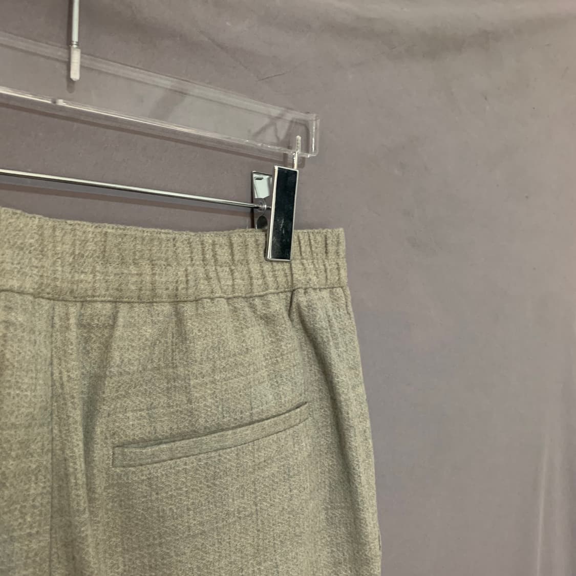 32인치 COS 코스 모직 울 밴딩 스판 팬츠 상품이미지3