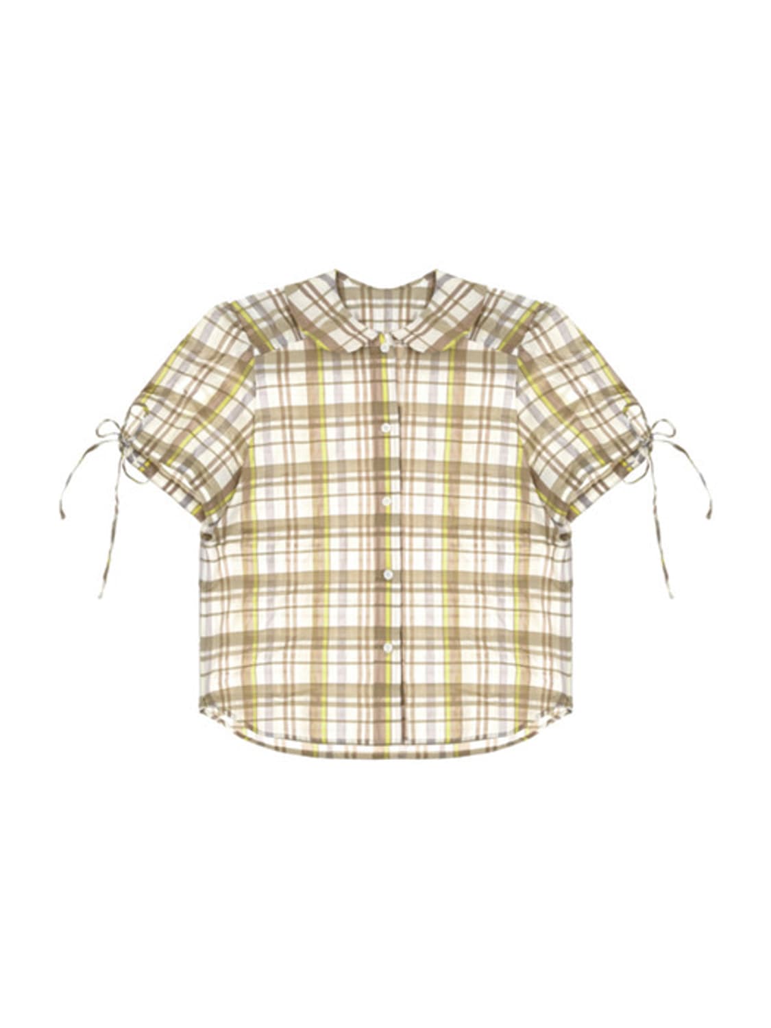 COSMOSS puff peter pan collar shirt 상품이미지1