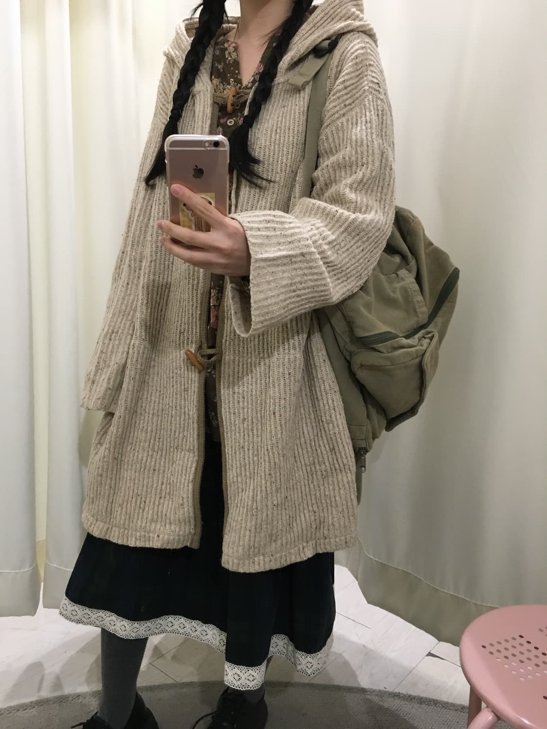 플라워 모리 롱 블라우스 상품이미지6