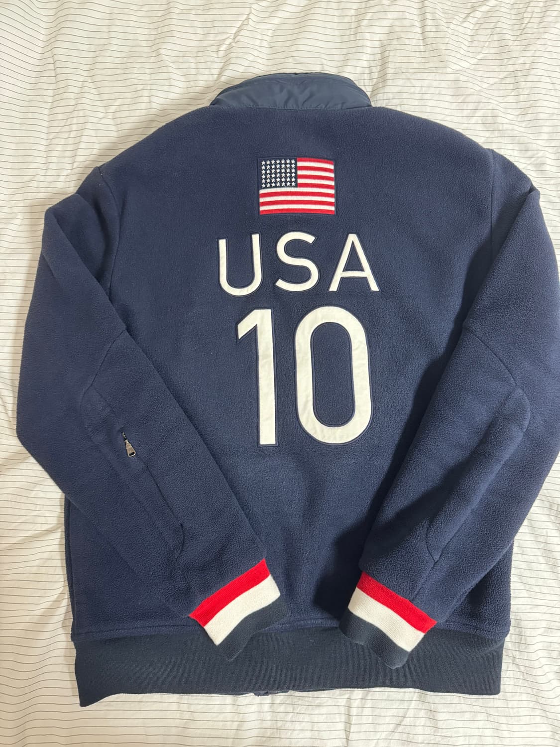 🇺🇸희귀 대장급 🇺🇸폴로 랄프로렌 빅포니 USA 플리스 자켓  상품이미지3