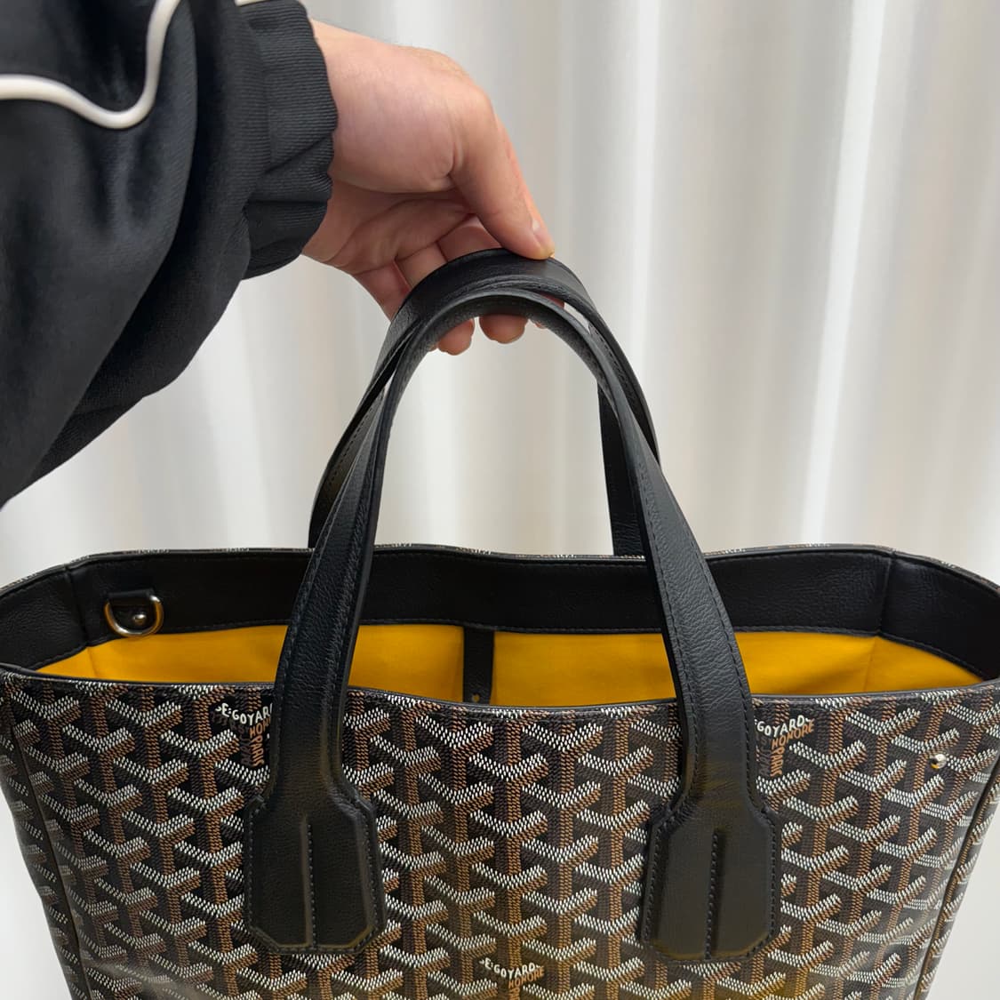 [정품] 고야드 볼테르 토트백 블랙 상품이미지8