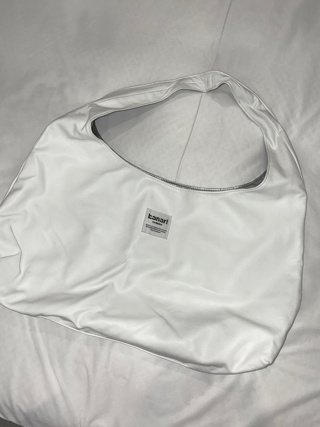 Kanari 카나리 투웨이백 실버/화이트 상품이미지3