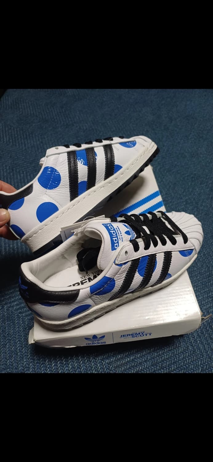 제레미스캇 아디다스 블루도트 슈퍼스타 220 상품이미지3