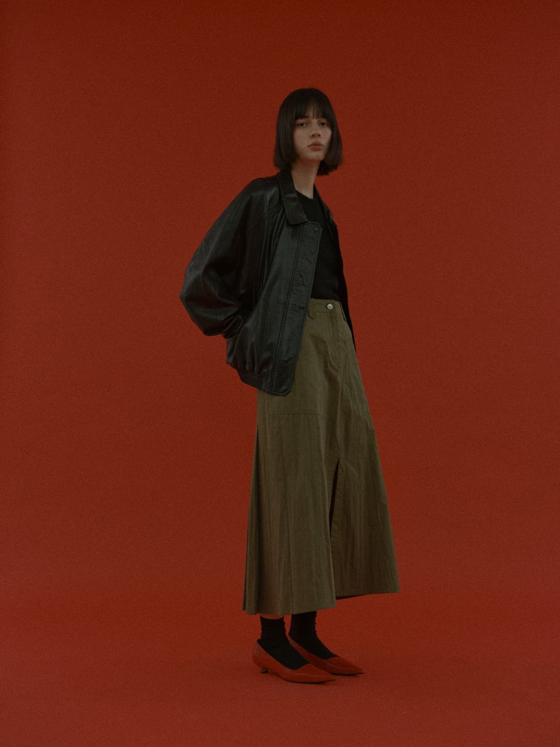 ETHOS 에토스 언발란스 스커트 상품이미지4