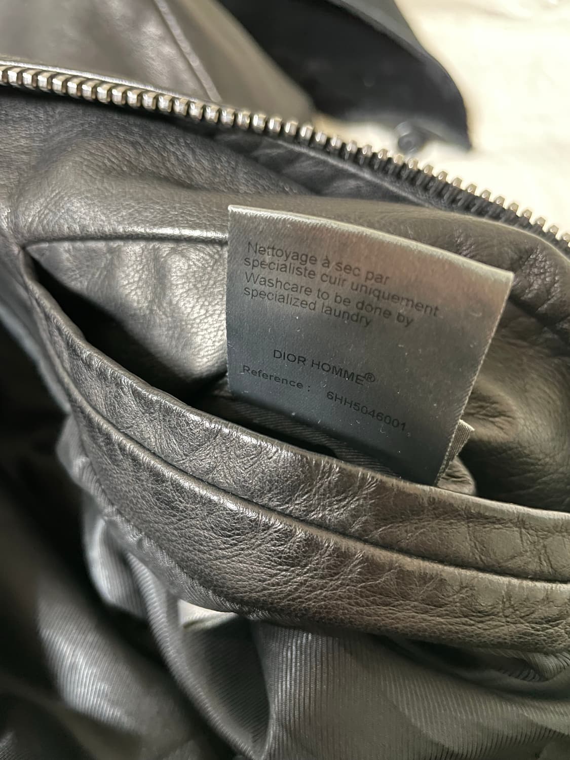 디올 옴므/06fw 라이더자켓/46 상품이미지6