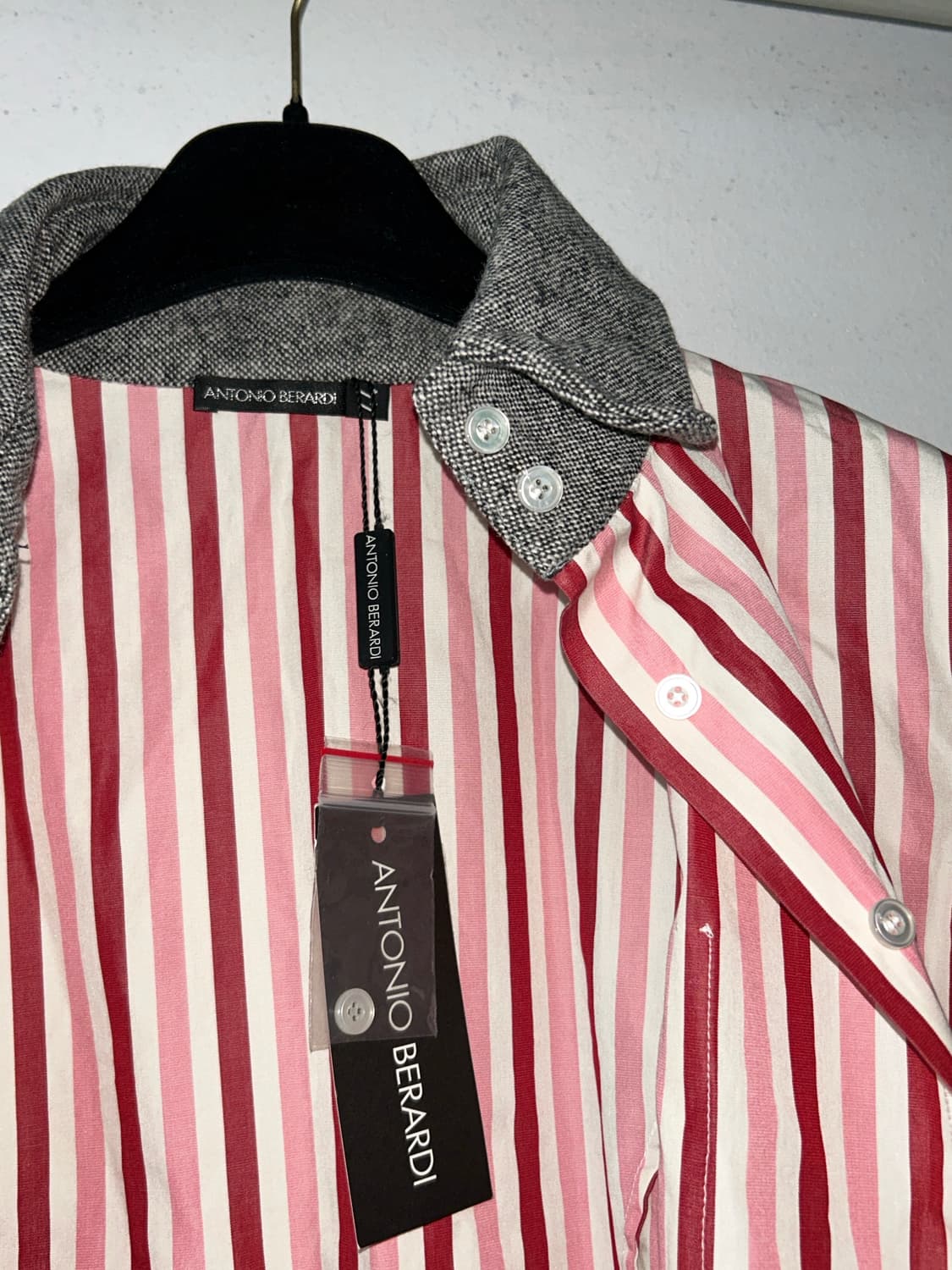 Antonio Berardi Contrast Stripe Shirt 상품이미지5