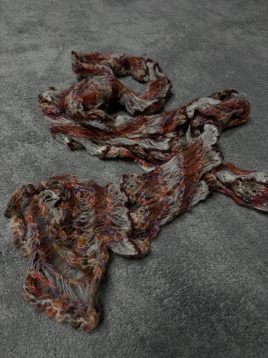 Vintage fairy grunge fishnet muffler 상품이미지2