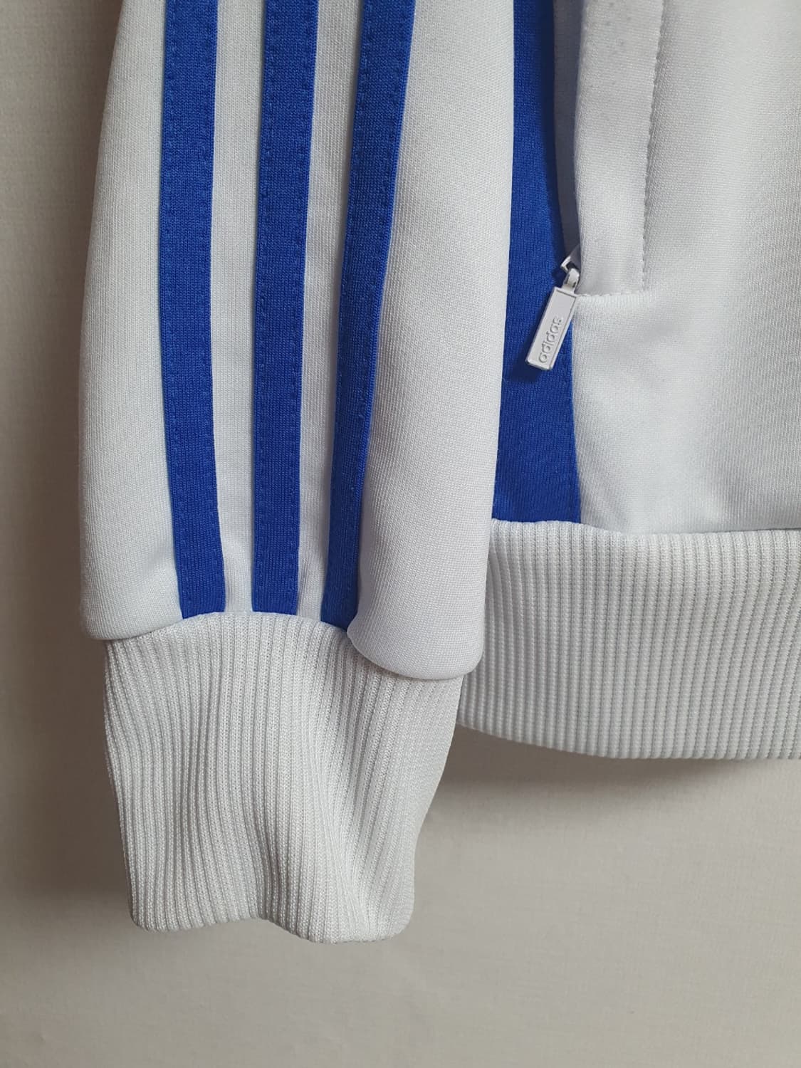 아디다스 흰파 빅로고 져지 포카리 화이트 블루 105 상품이미지5