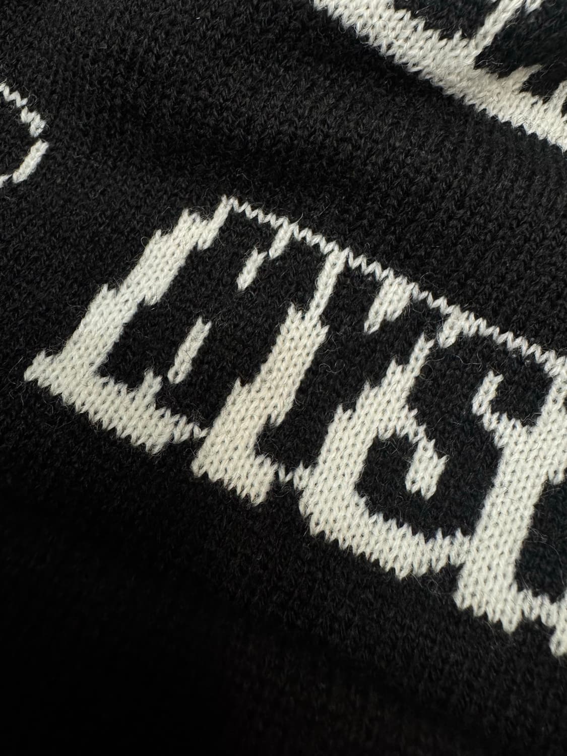 [OS] 히스테릭글래머 모노그램 로고 비니 블랙  상품이미지5