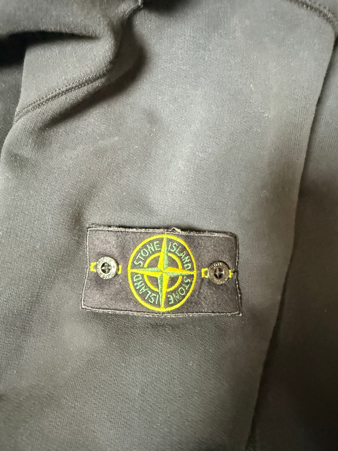 스톤아일랜드 후드집업 블랙 S (국내95) 상품이미지6