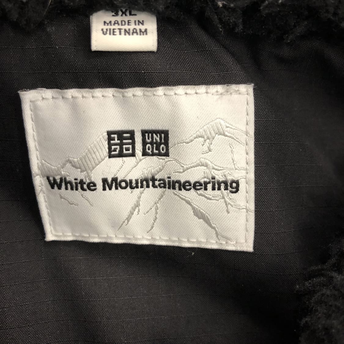 유니클로 화이트마운티니어링 플리스 3XL 하프집업  상품이미지5