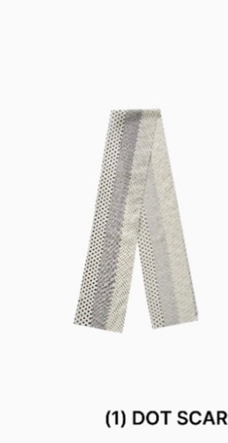 오헤시오 도트스카프 아이보리 상품이미지1
