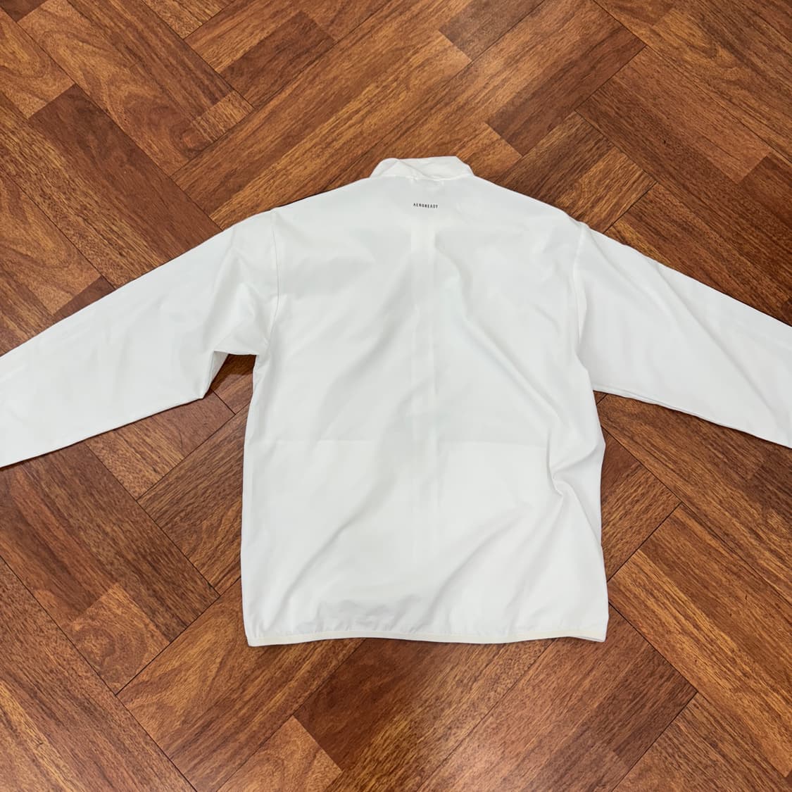 M 아디다스 MH 3ST CL 화이트 바람막이 자켓  상품이미지3