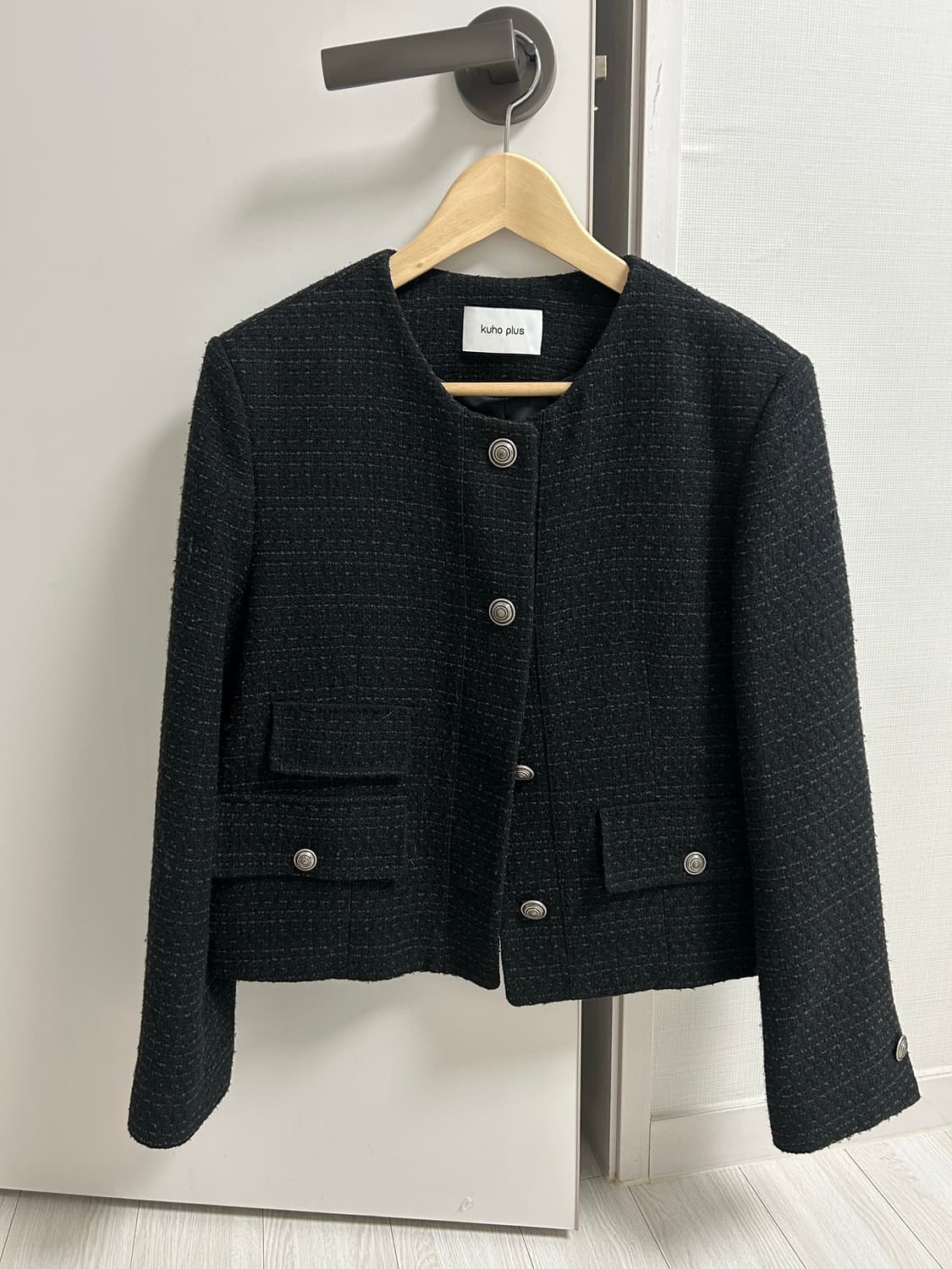 구호플러스 트위드 자켓 상품이미지1