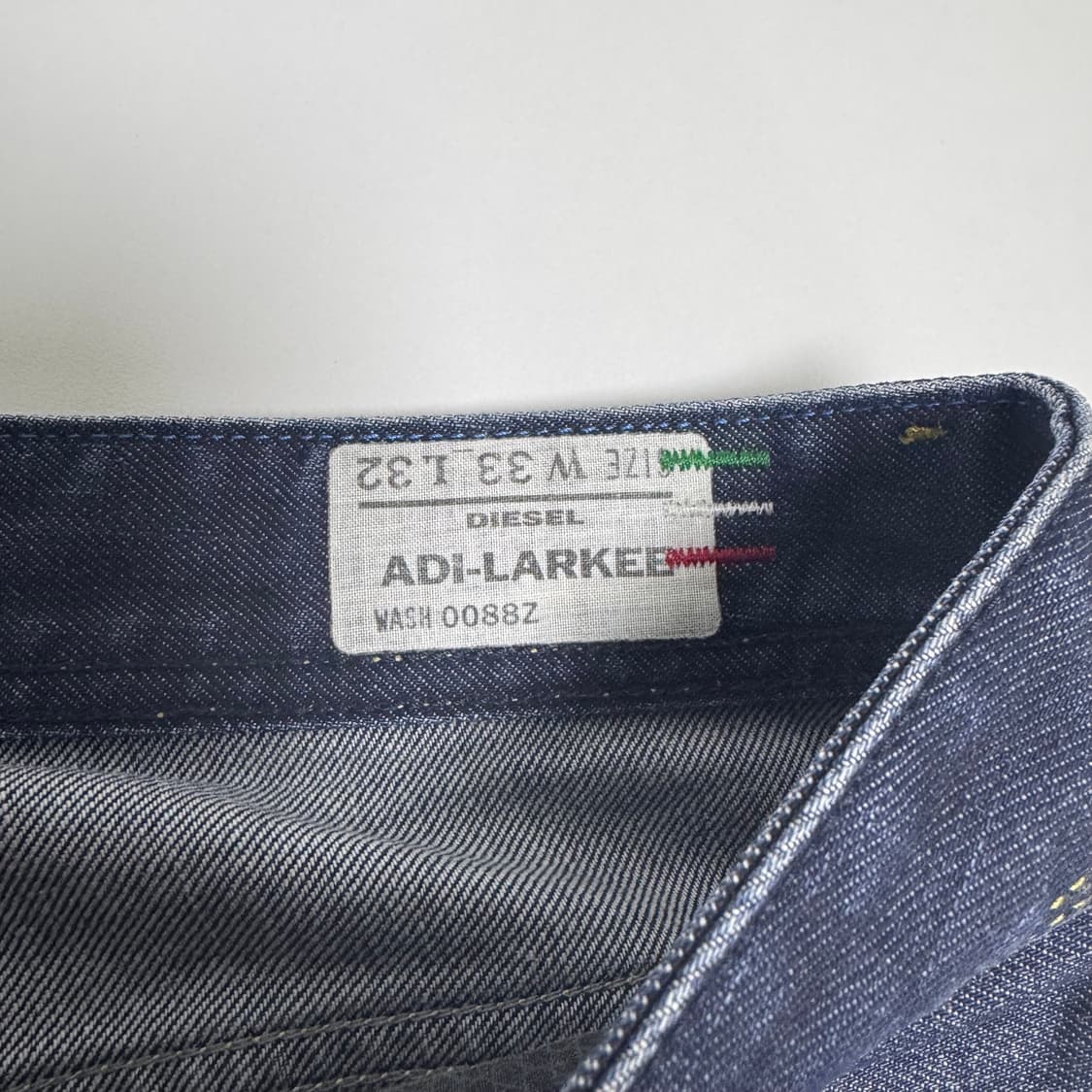 디젤 X 아디다스 콜라보 청바지 상품이미지4