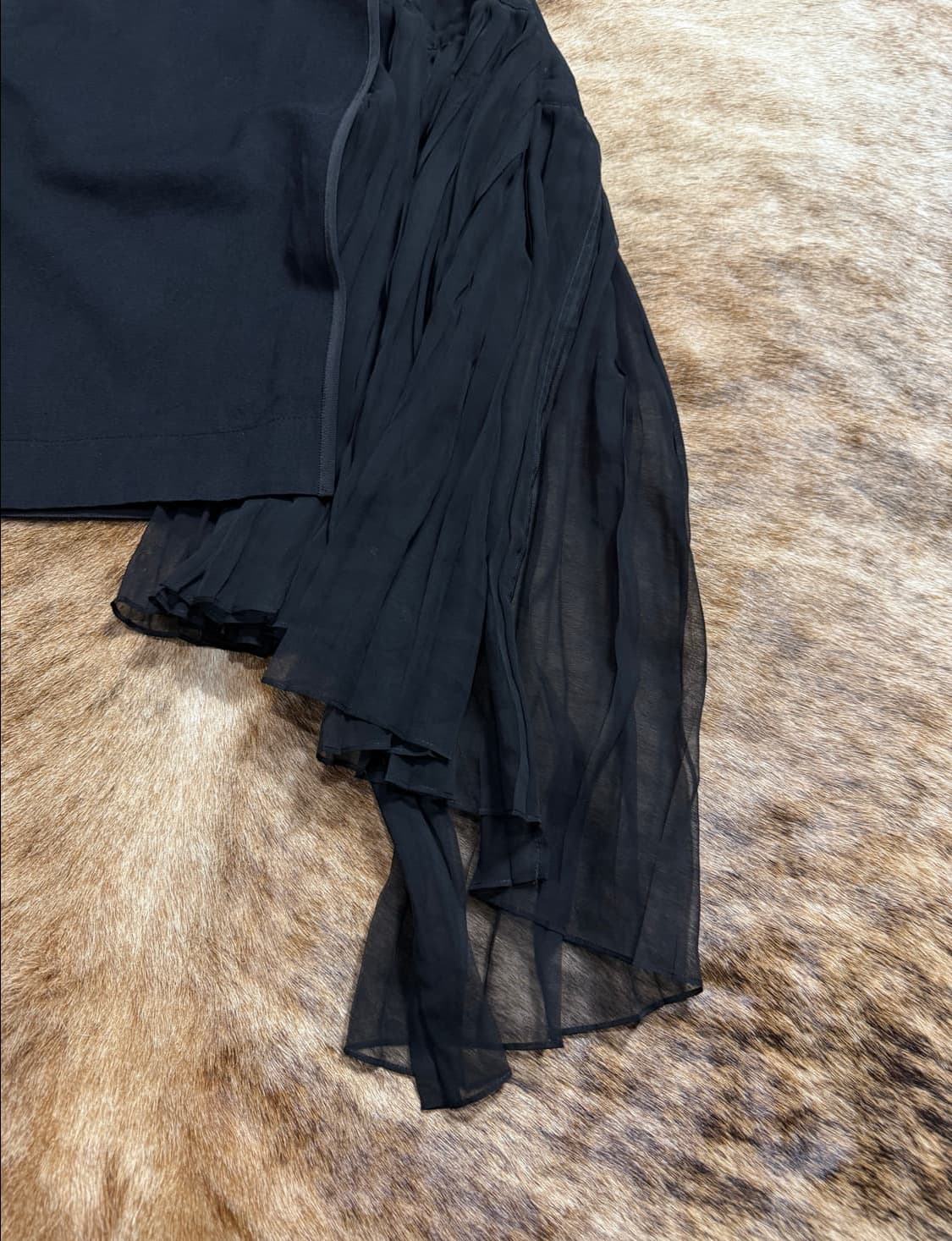 사카이 sacai  플리츠 랩 스커트  상품이미지4