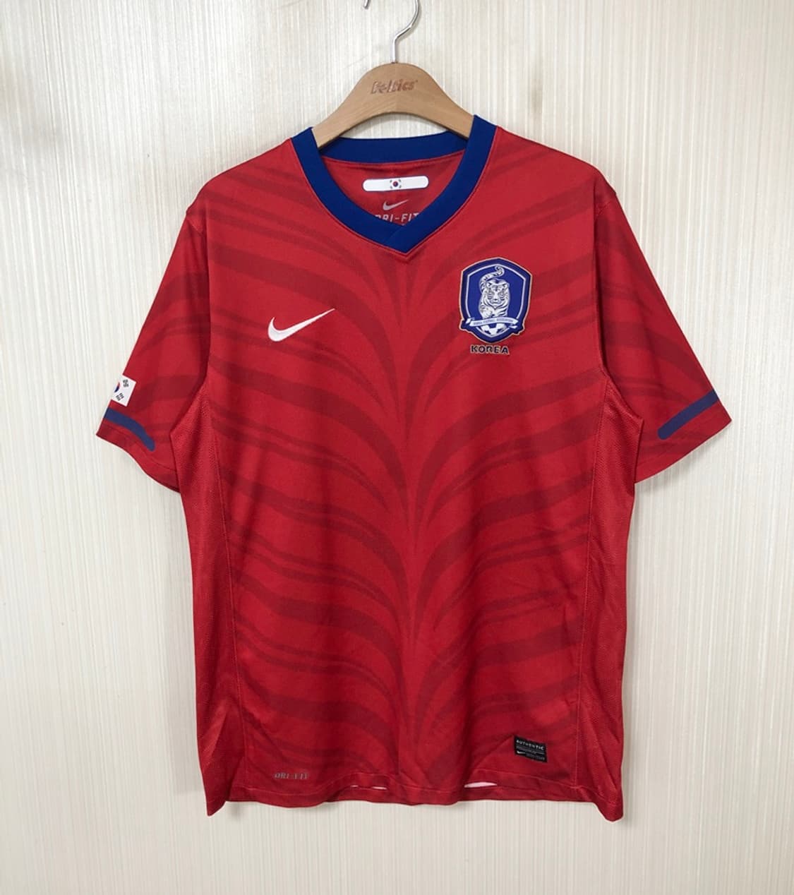 (4)나이키 10-12 축구국가대표 홈유니폼/져지 L(100)/적호 상품이미지1
