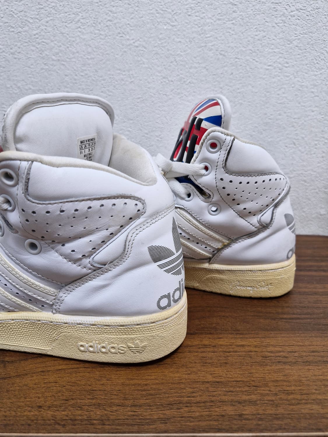 [235] 아디다스 x 제레미스캇 인스팅트 하이 유니언잭 하이탑 스니커즈 상품이미지5