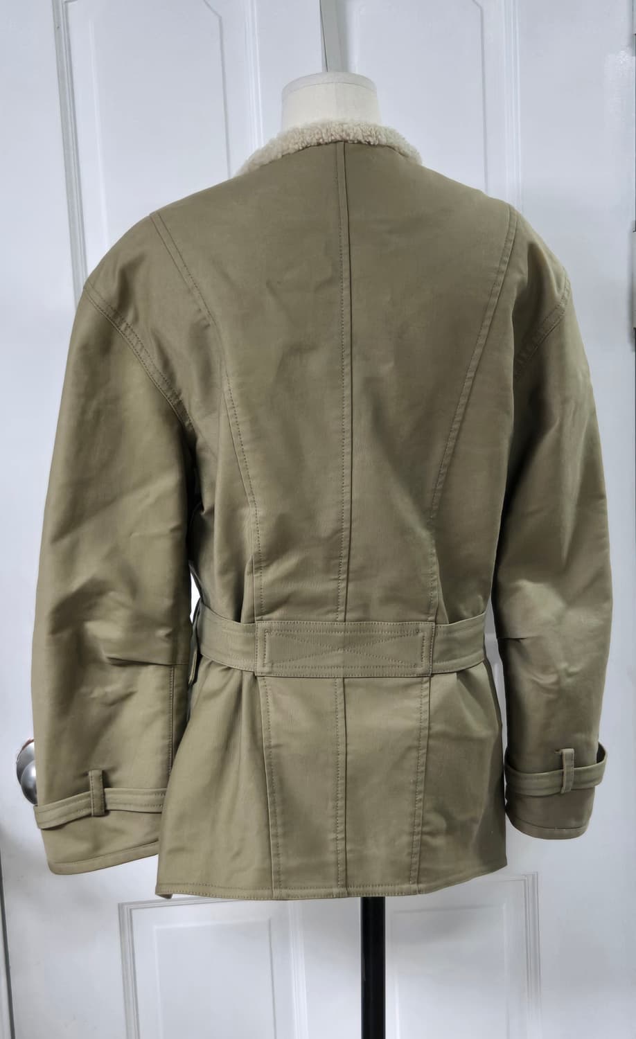 한섬 시스템 양털카라 자켓 상품이미지4