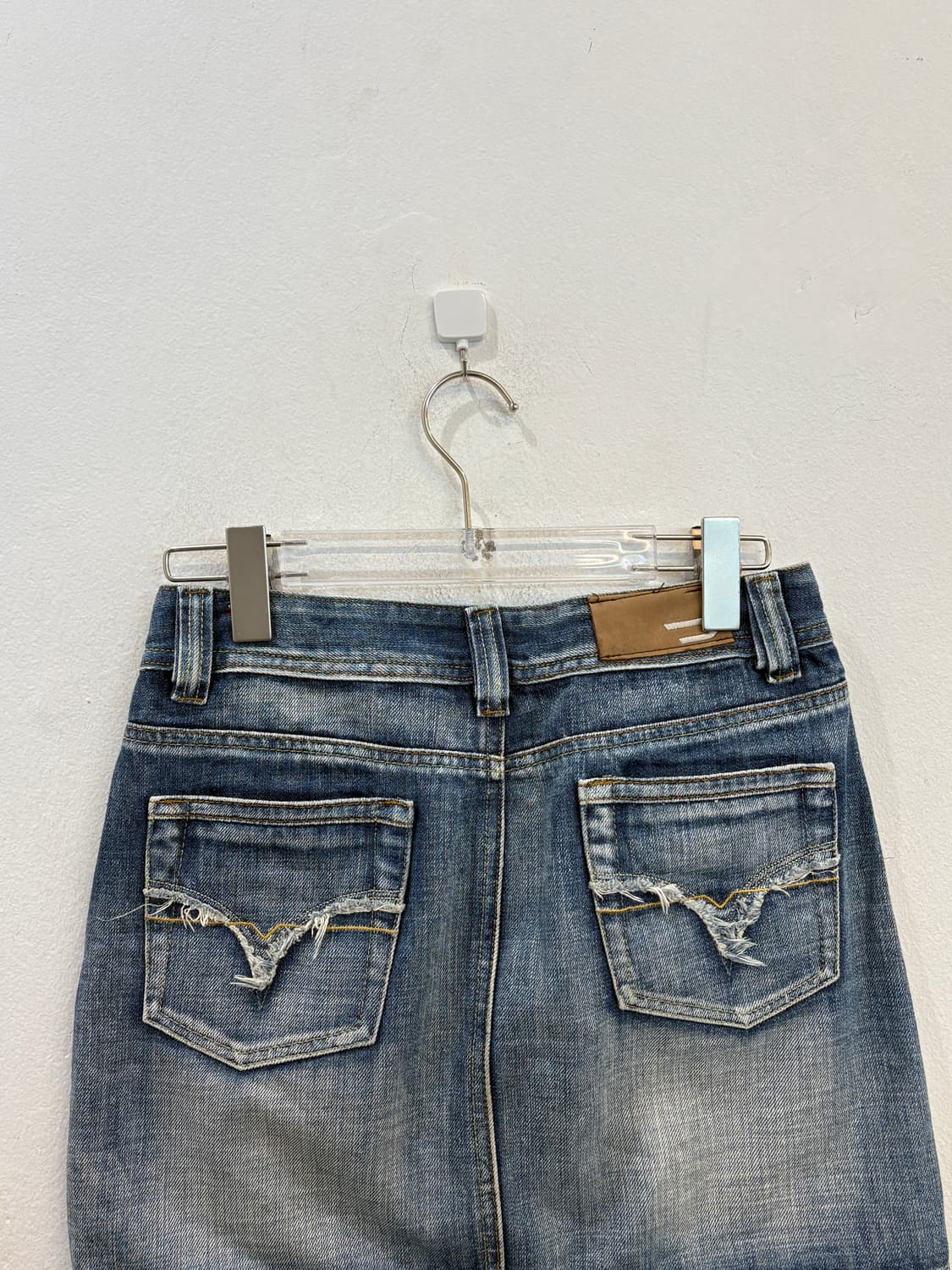 DIESEL Reckfly Special Denim Mini Skirt  상품이미지6