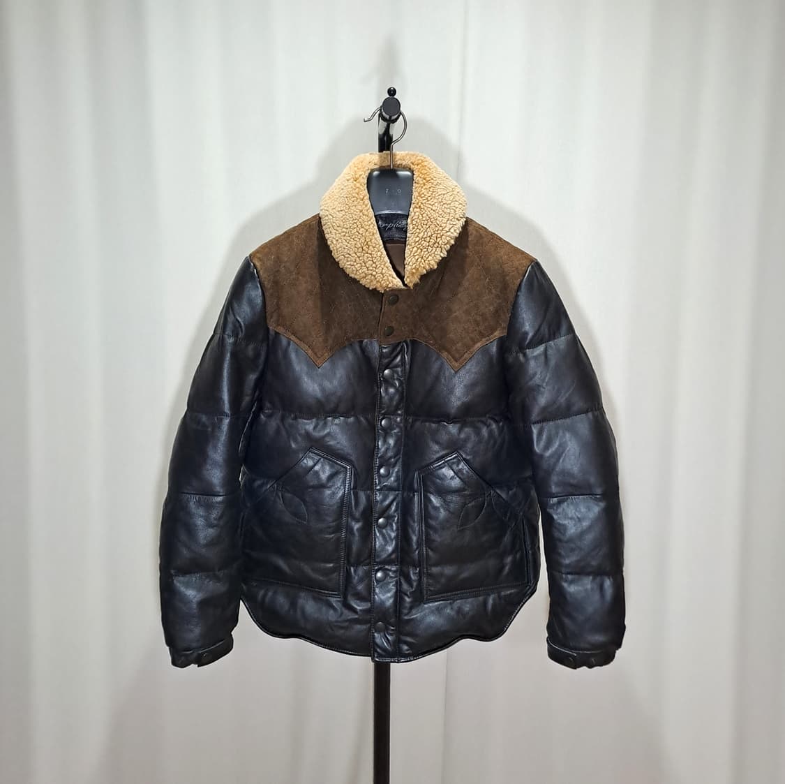 (택포) 카우하이드 웨스턴 다운 자켓 100 B428 상품이미지1