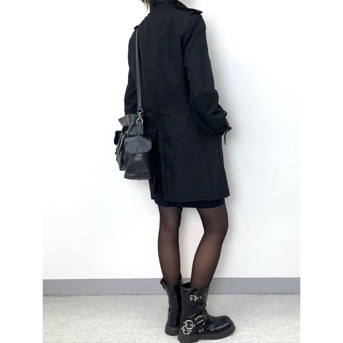 빈티지 블랙 락시크 점퍼 자켓 상품이미지5