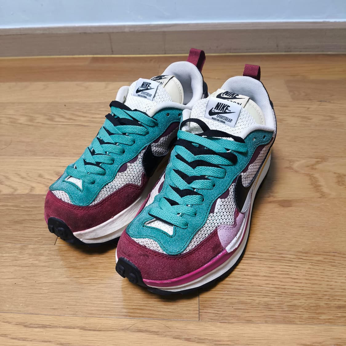 [240] 나이키X사카이 베이퍼와플 빌런레드 상품이미지6