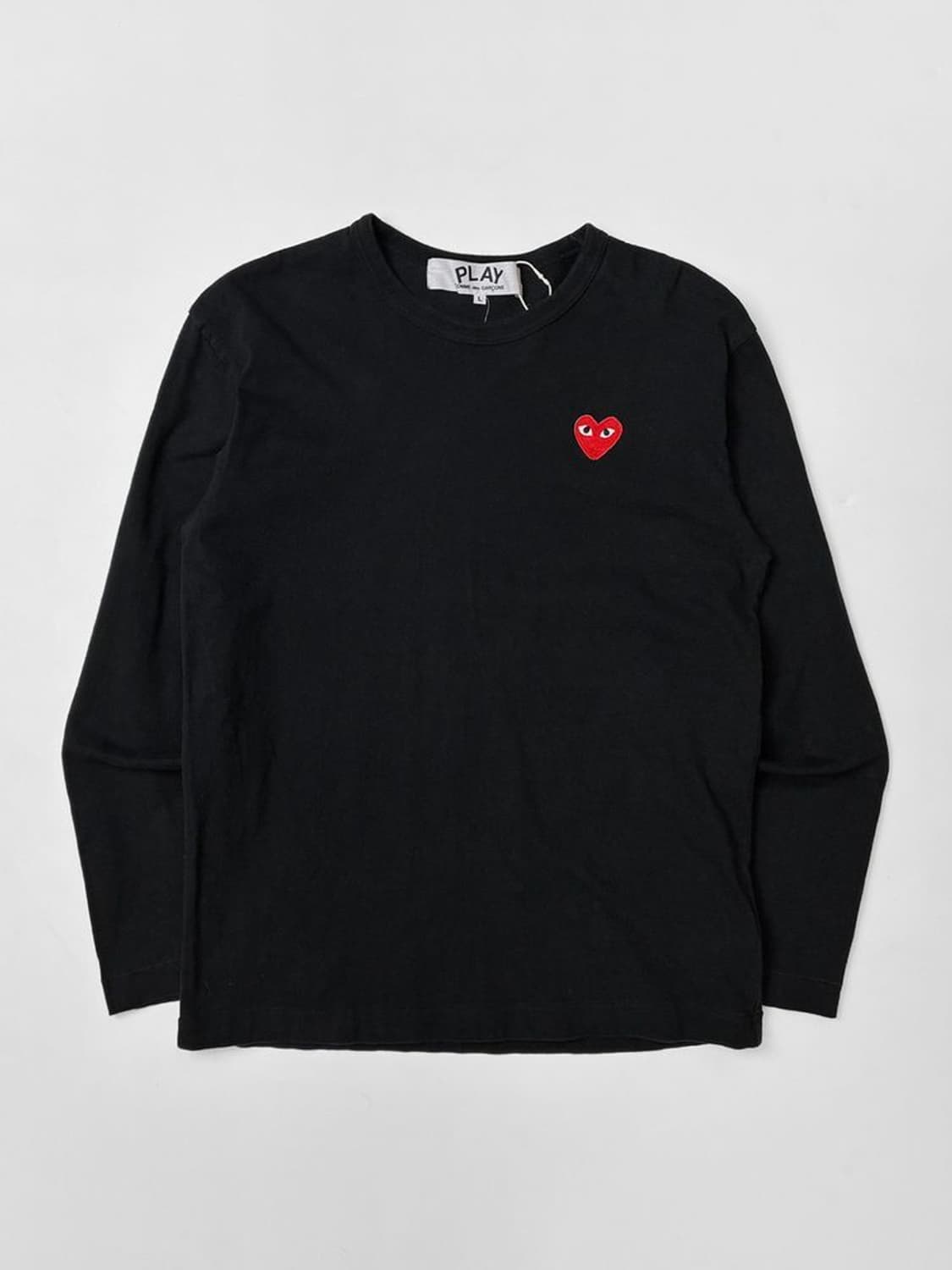 꼼데가르송 레드와펜 베이직 롱 슬리브 PN5167 상품이미지1