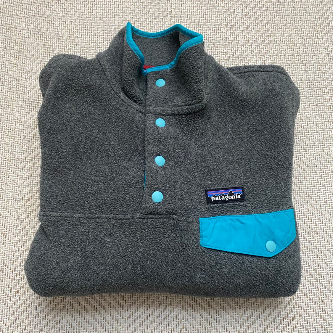 파타고니아 신칠라 풀오버 니켈민트 색상  상품이미지10