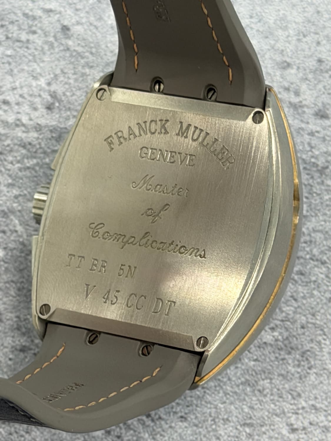 프랭크뮬러 뱅가드 크로노 18K 콤비 시계 판매합니다. 상품이미지5