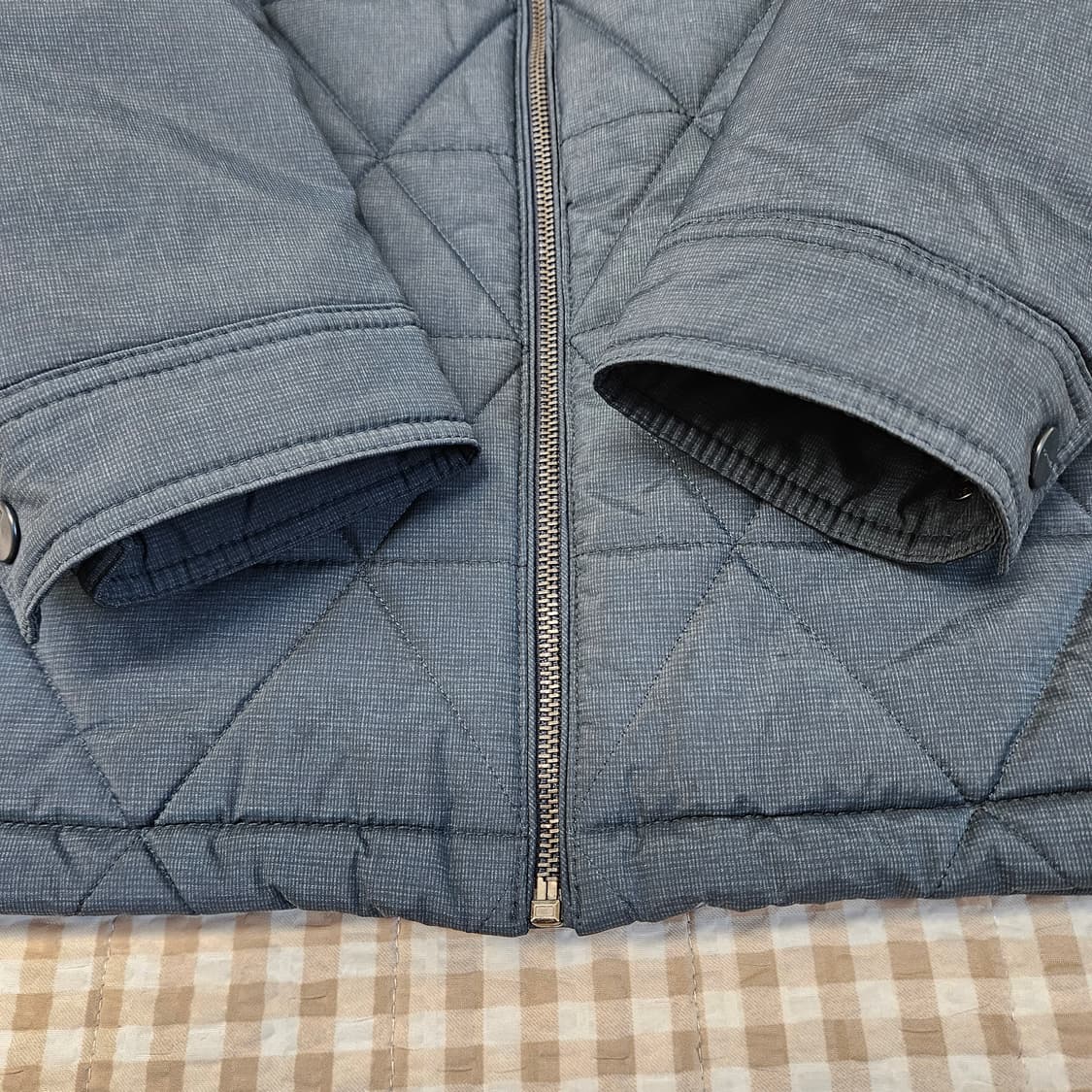 크로커다일 오리털 퀼팅 패딩 남자100 상품이미지5