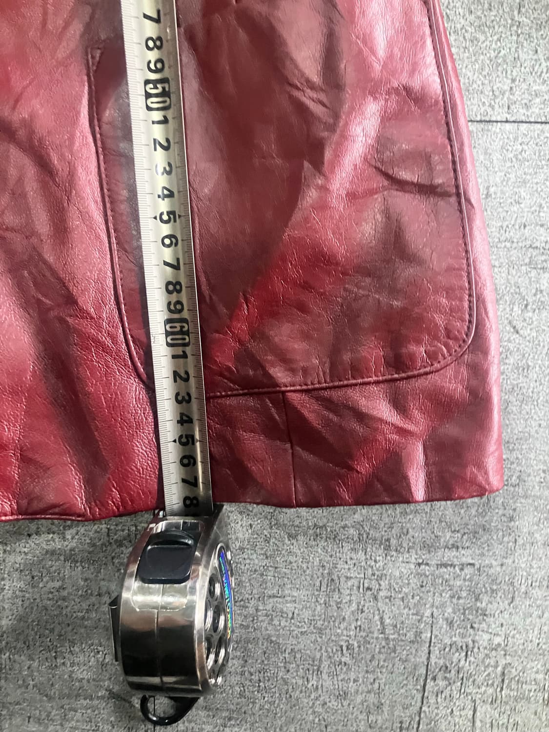 일본빈티지 Lepopc 핀터깔y2k 양가죽스트 레더자켓 상품이미지3