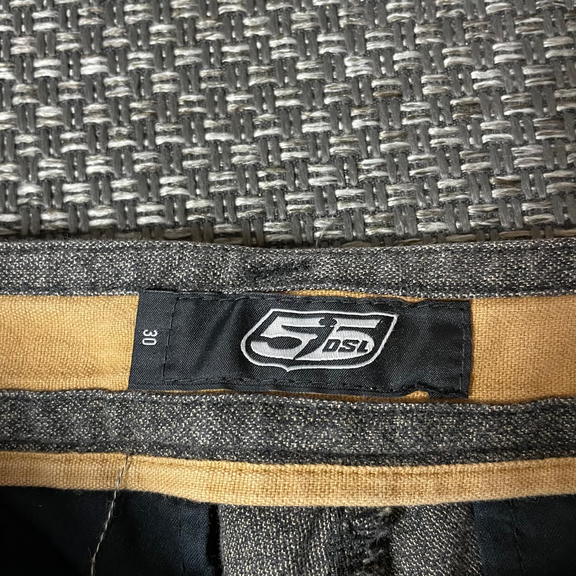 (30) DSL 디젤 차콜브라운 폴리 팬츠 상품이미지3