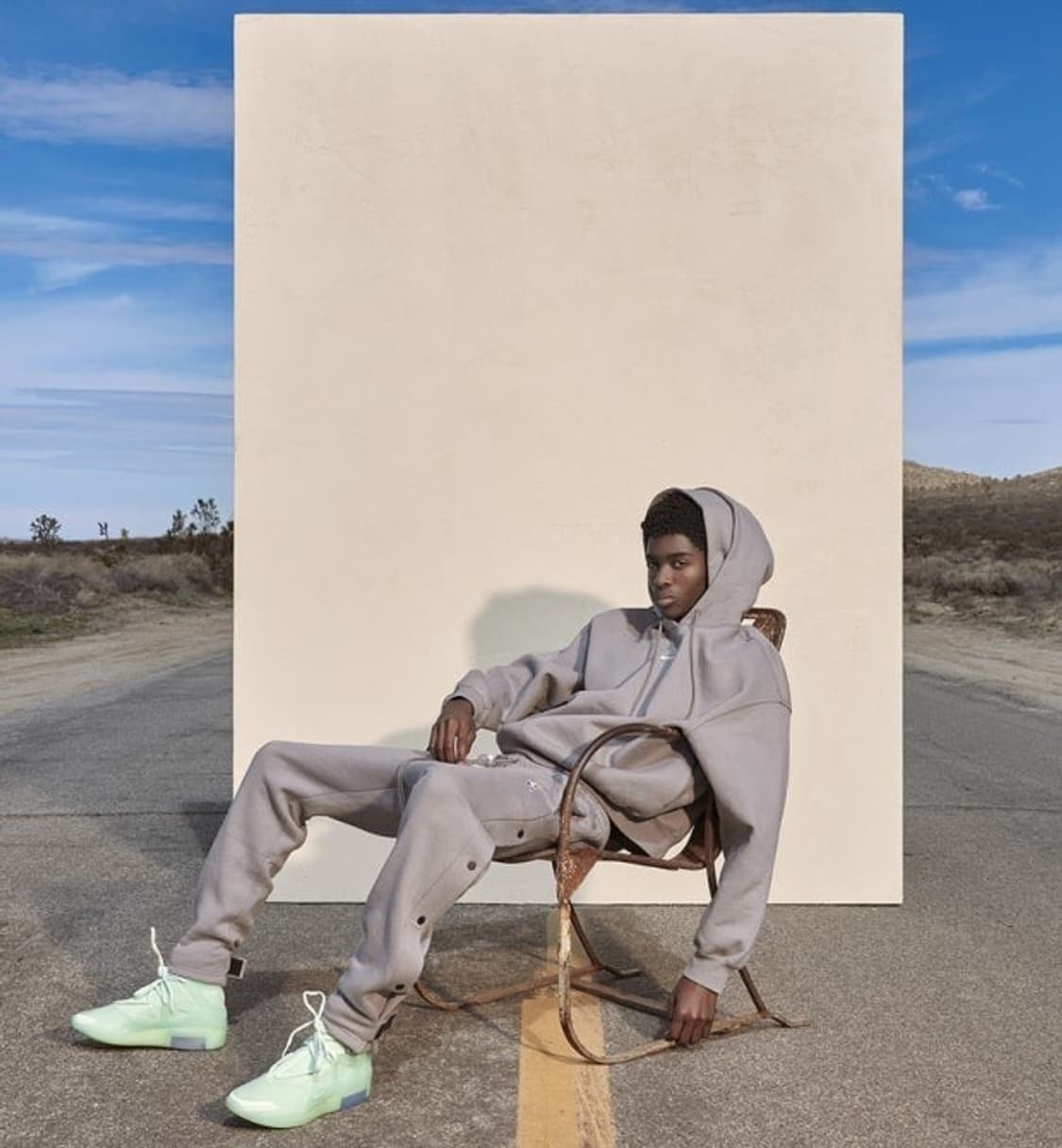 나이키 피어오브갓 더블후드 웜업팬츠 셋업 상품이미지1