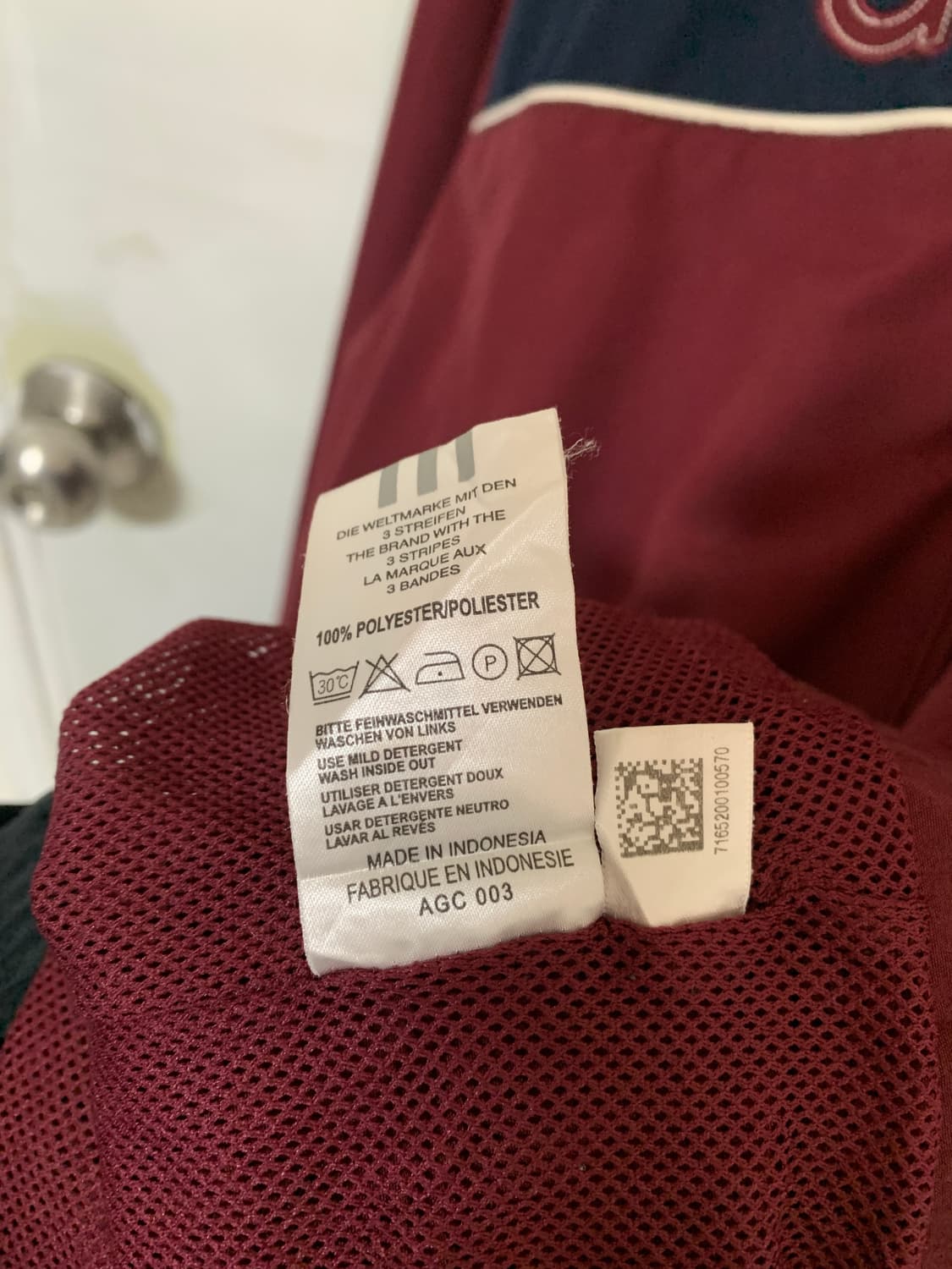 아디다스 체스트 로고 바람막이 상품이미지9