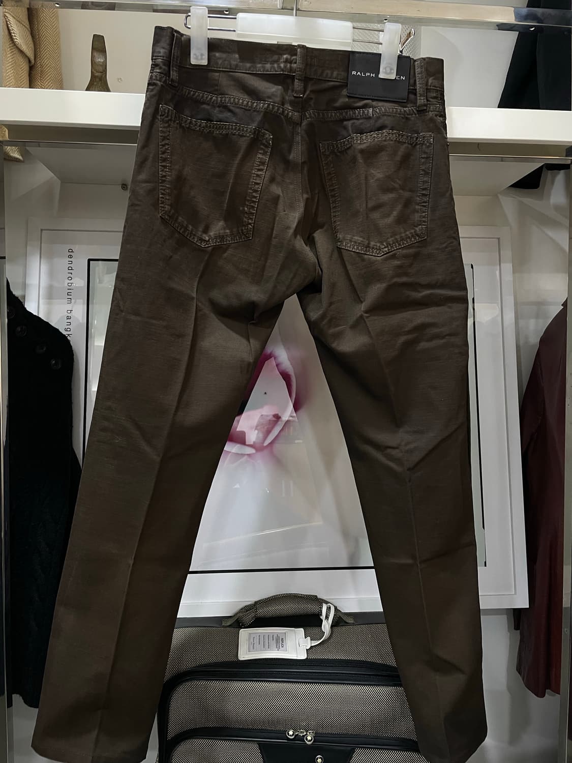 폴로랄프로렌(블랙라벨)/딥브라운 치노팬츠 상품이미지2