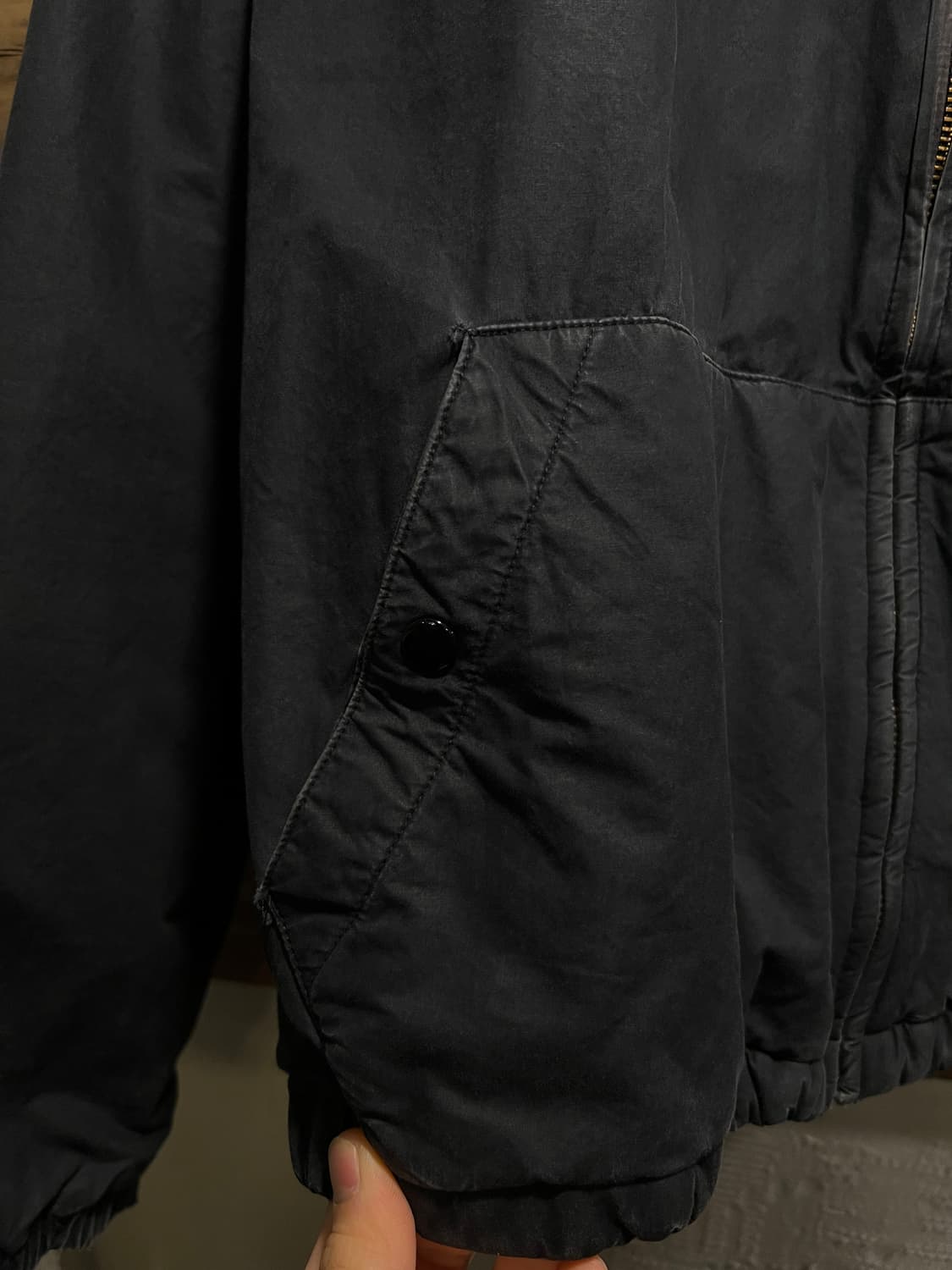 [S]80's 폴로 랄프로렌 USA 플리스 라이닝 드리즐러 자켓 상품이미지5