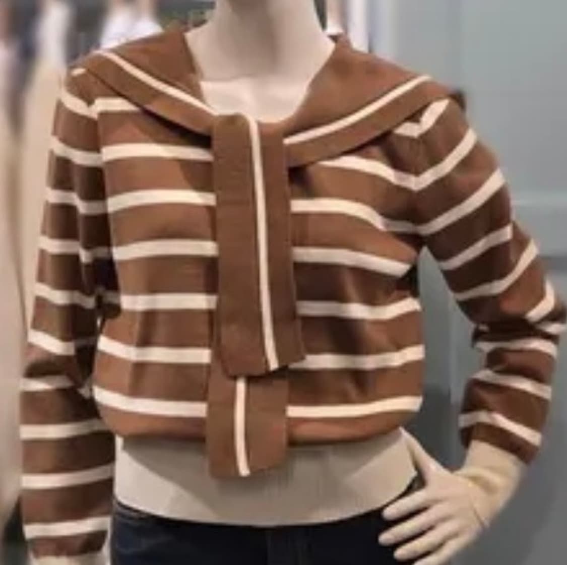 clizy클리지 세일러카라 비스코스 니트 상품이미지10