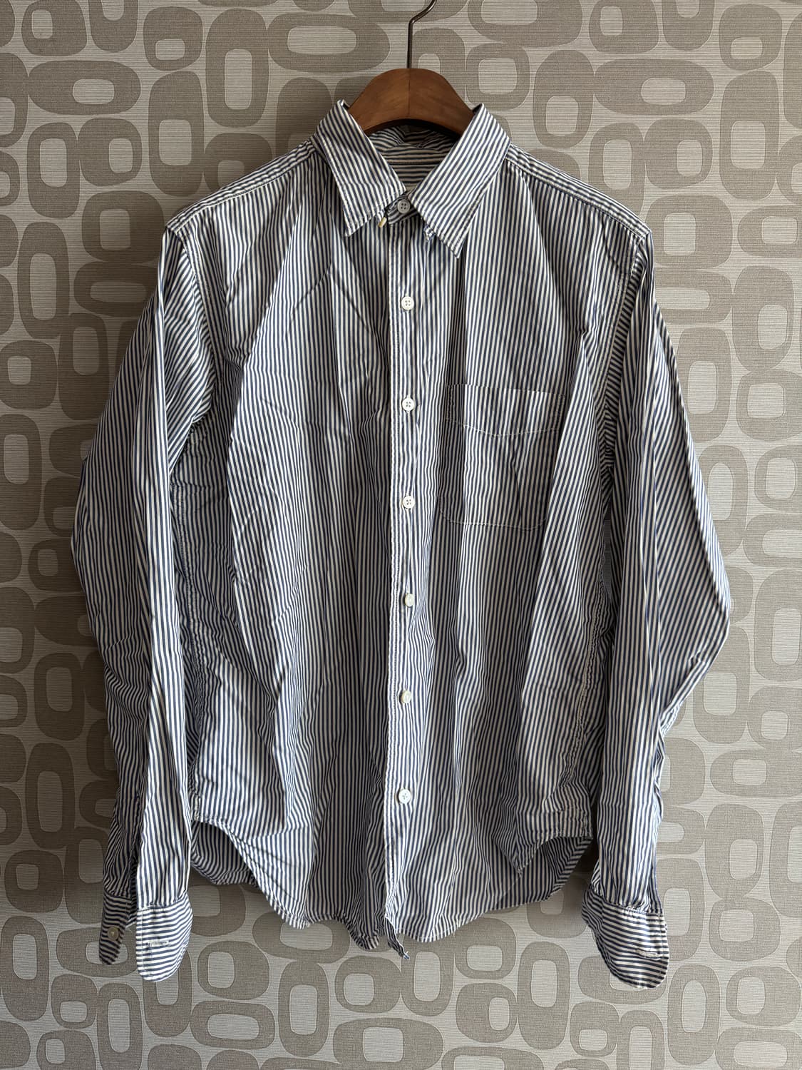 Engineered Garments 엔지니어드 가먼츠 스트라이프 셔츠 L 상품이미지1